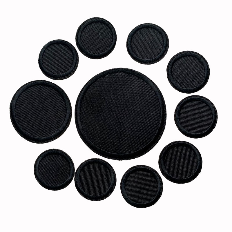 Streetwear Brand Stickers - 5 pezzi toppe rotonde nere per