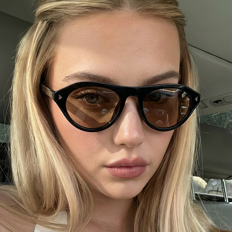 Streetwear Brand With Eye - Occhiali da Sole Cat Eye alla