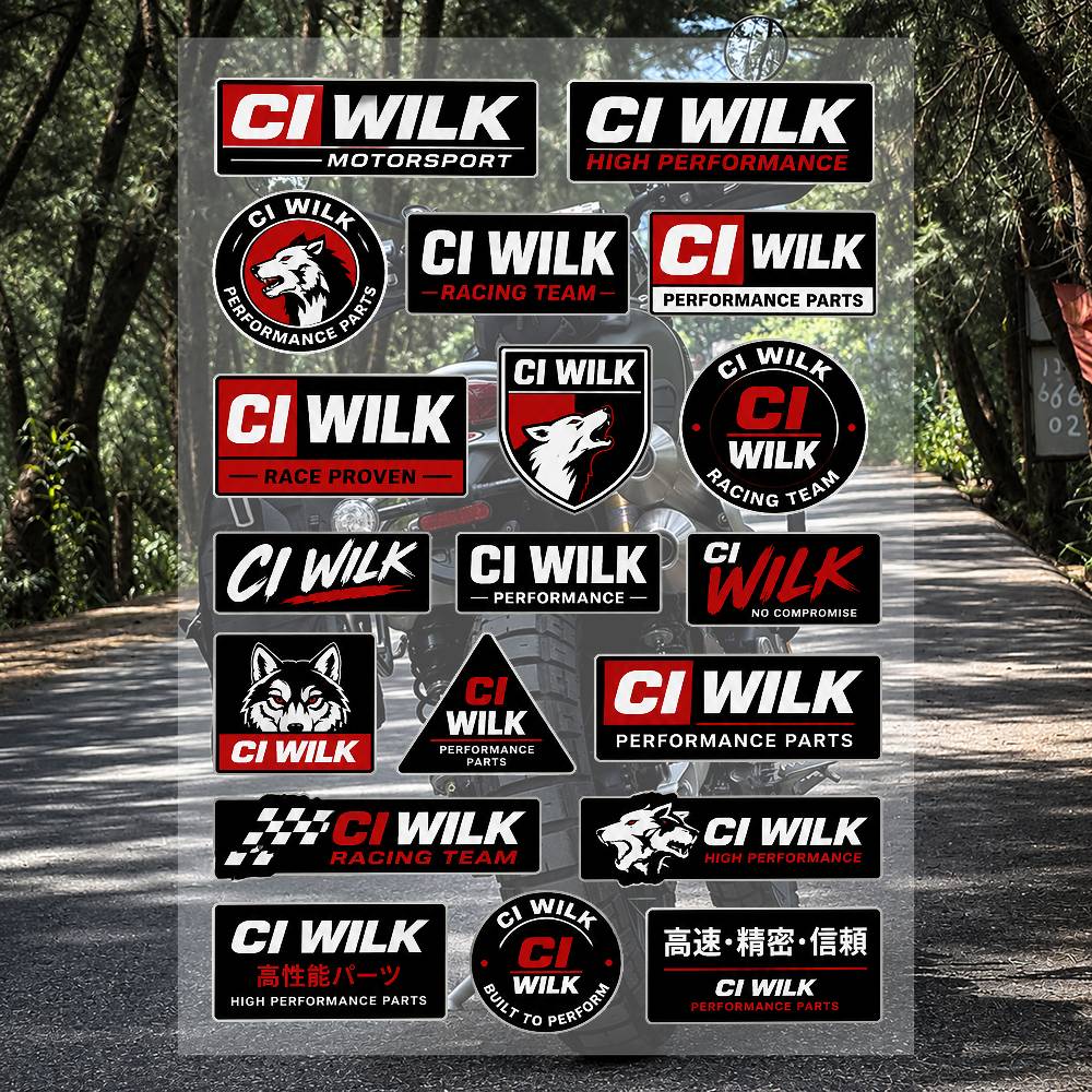 Set di Adesivi A-ci Wh-Ig-LK-g - Streetwear Brand Stickers recensione e prezzo