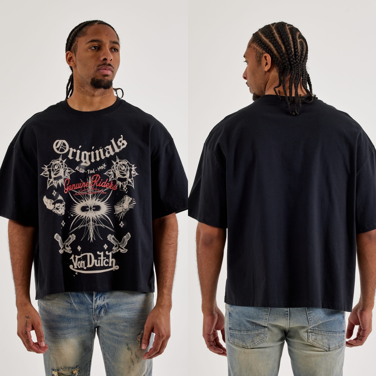 T-shirt Moto Flying Eye Von Mo - Streetwear Brand With Eye recensione e prezzo