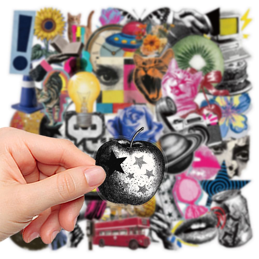 10/30/50 Pezzi Adesivi Traspar - Streetwear Brand Stickers recensione e prezzo