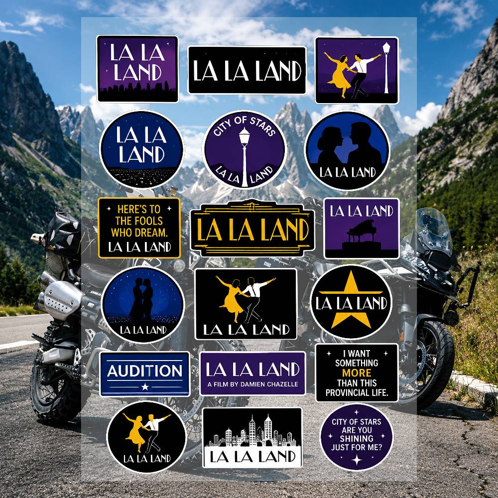 Set di Adesivi A-La La Ld-and  - Streetwear Brand La recensione e prezzo