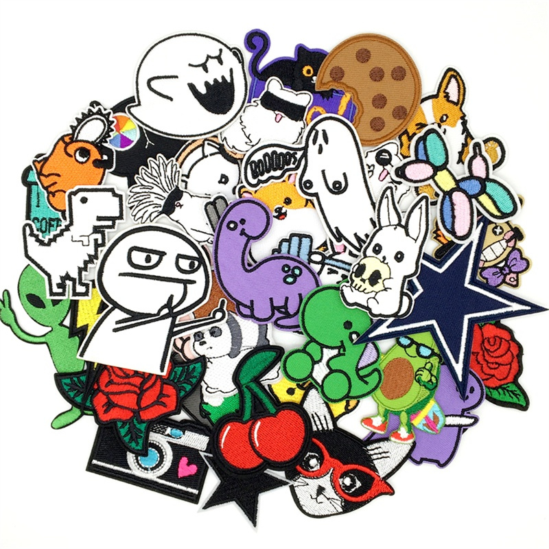10/15 pz Amine Patches Lotto T - Streetwear Brand Stickers recensione e prezzo