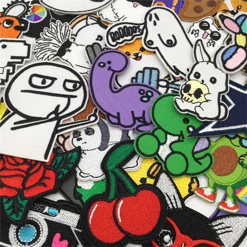 10/15 pz Amine Patches Lotto T - Streetwear Brand Stickers recensione e prezzo