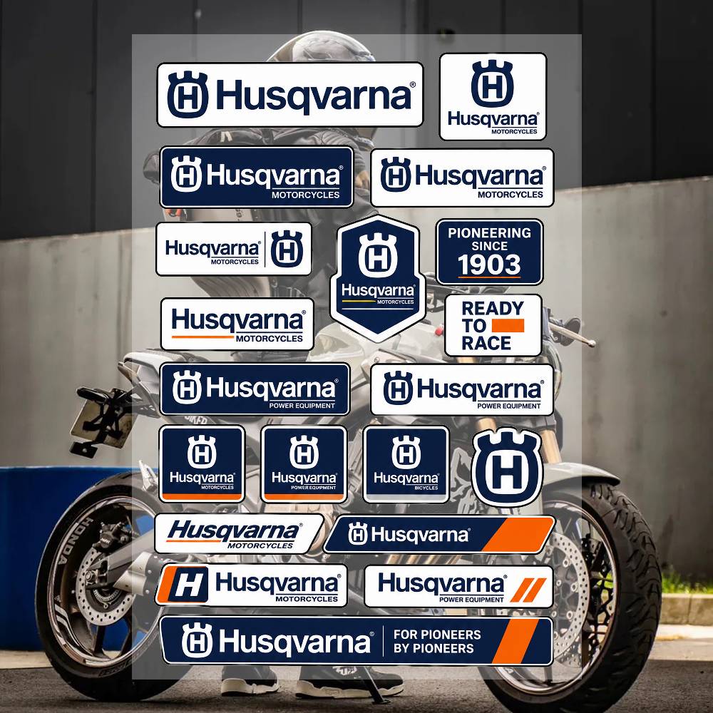 Set di Adesivi A-Husq-svasr-na - Streetwear Brand Stickers recensione e prezzo