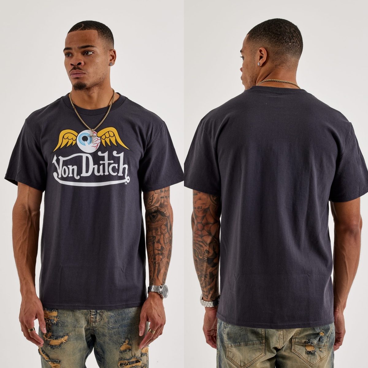 T-shirt Rose Eyes Von Motorcyc - Streetwear Brand With Eye recensione e prezzo